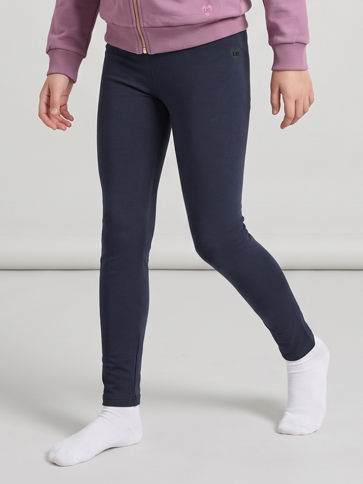 Deep Navy | Leggings lányoknak - klasszikus szabás