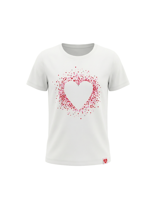 Sparkling Heart Wishes | Rövid ujjú póló lányoknak