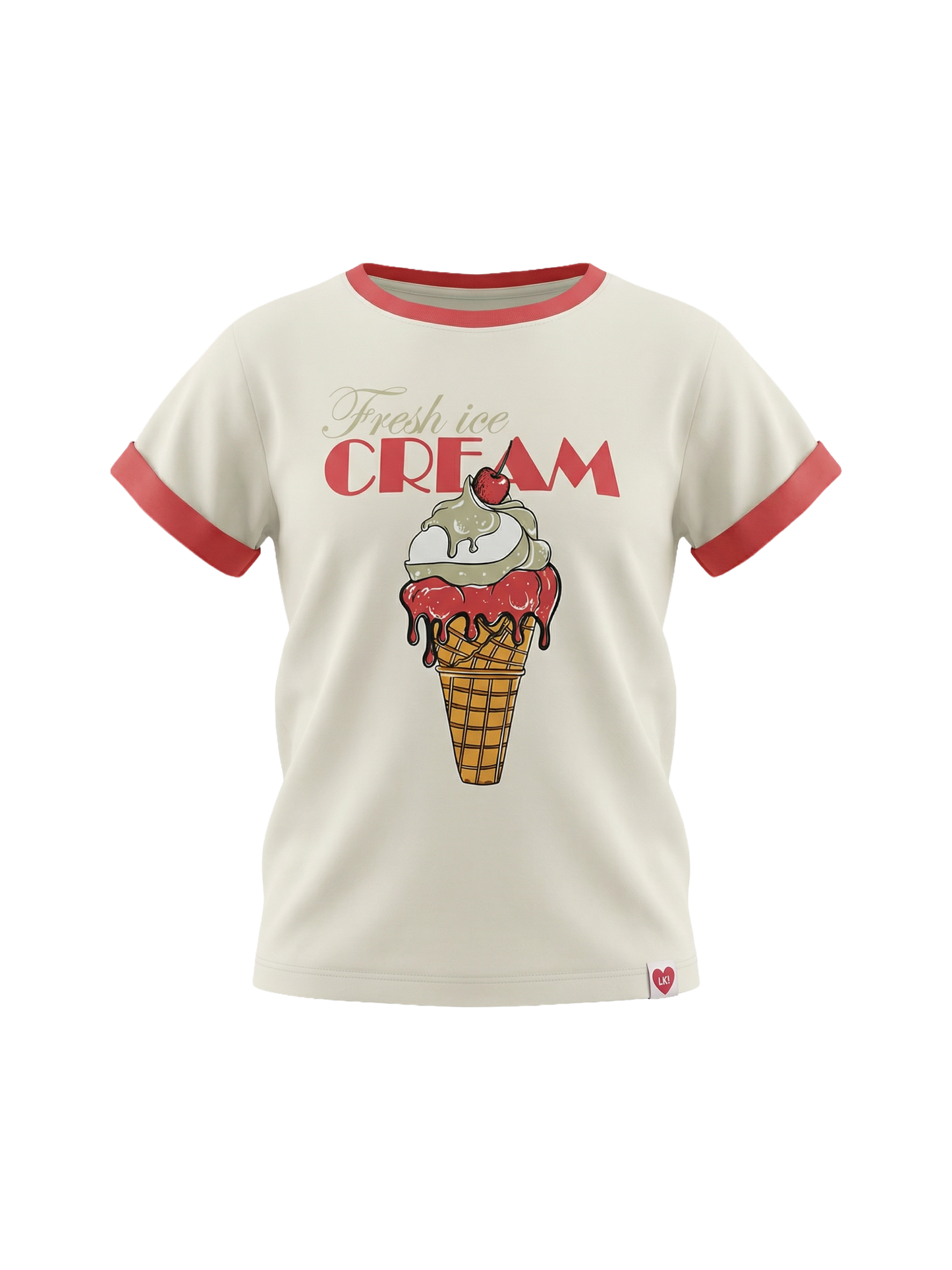 Sweet Scoop Party | Rövid ujjú póló lányoknak