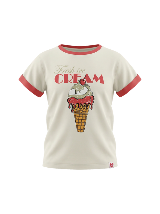 Sweet Scoop Party | Rövid ujjú póló lányoknak