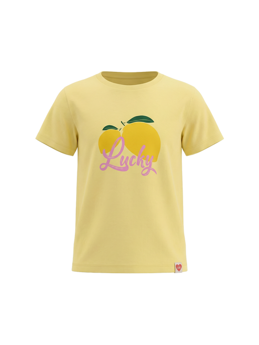 Lucky Lemon Smile | Rövid ujjú póló lányoknak