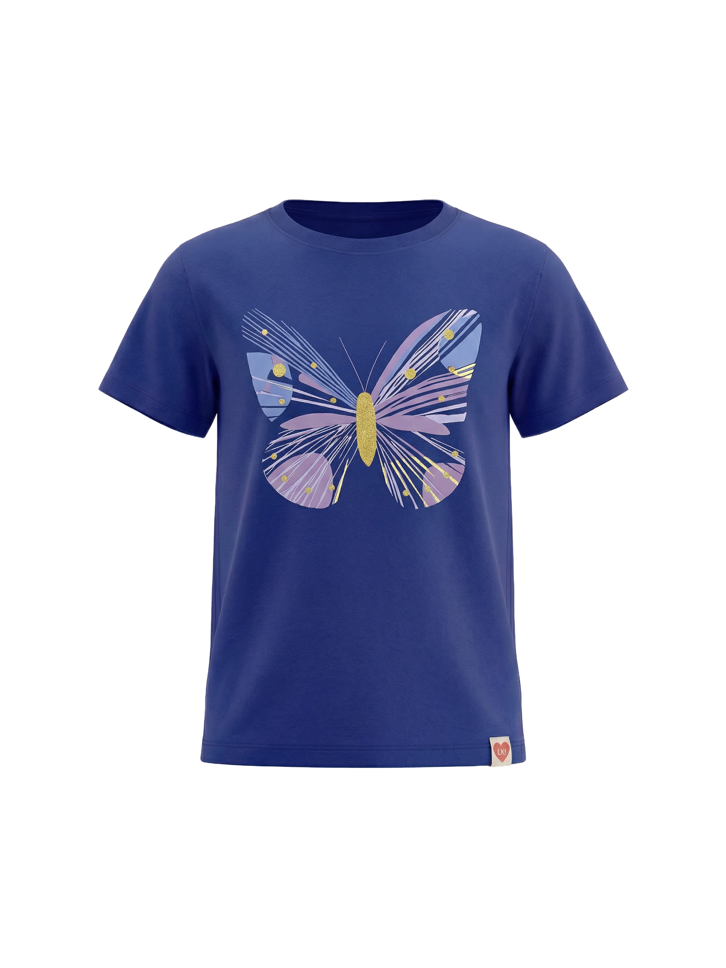 Midnight Butterfly | Rövid ujjú póló lányoknak