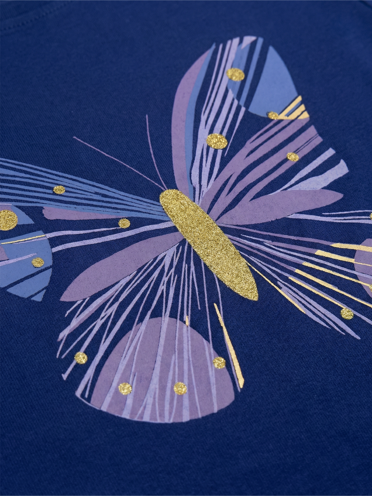 Midnight Butterfly | Rövid ujjú póló lányoknak