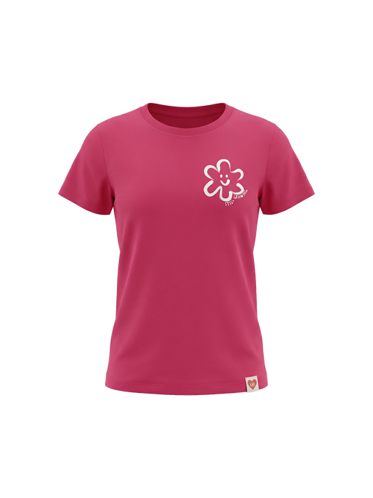 Happy Petal Glow | Rövid ujjú póló lányoknak