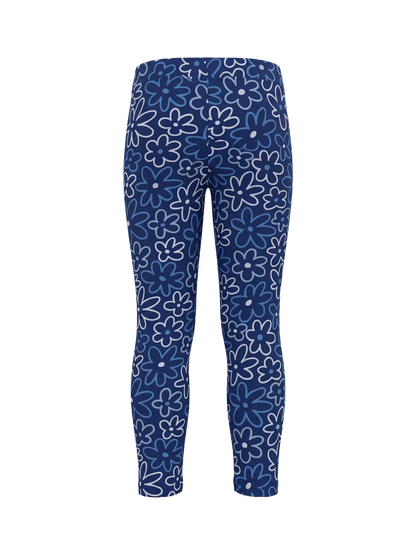 Midnight Flower Garden | Lány leggings