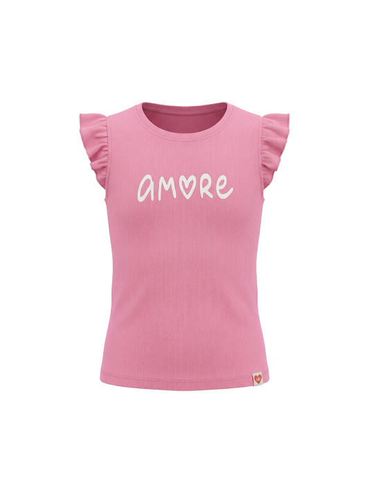 Amore Heart Glow | Rövid ujjú póló lányoknak