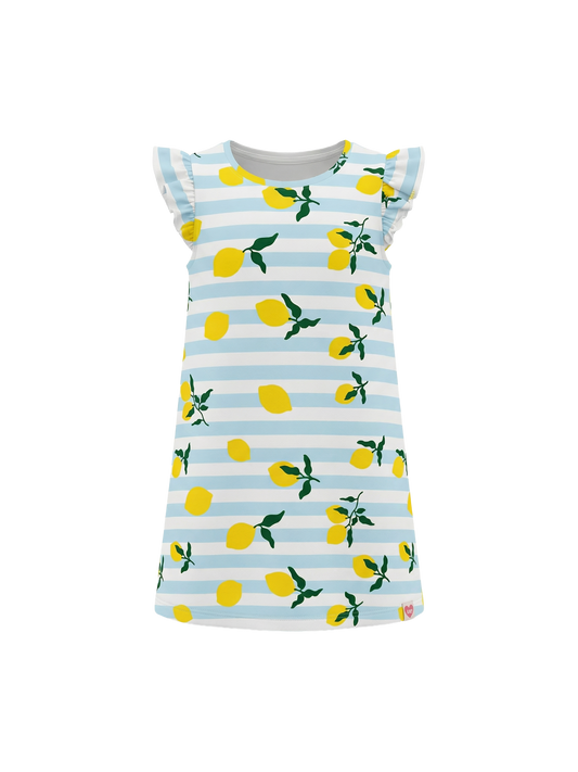 Lemon Stripe Party | Tunika lányoknak
