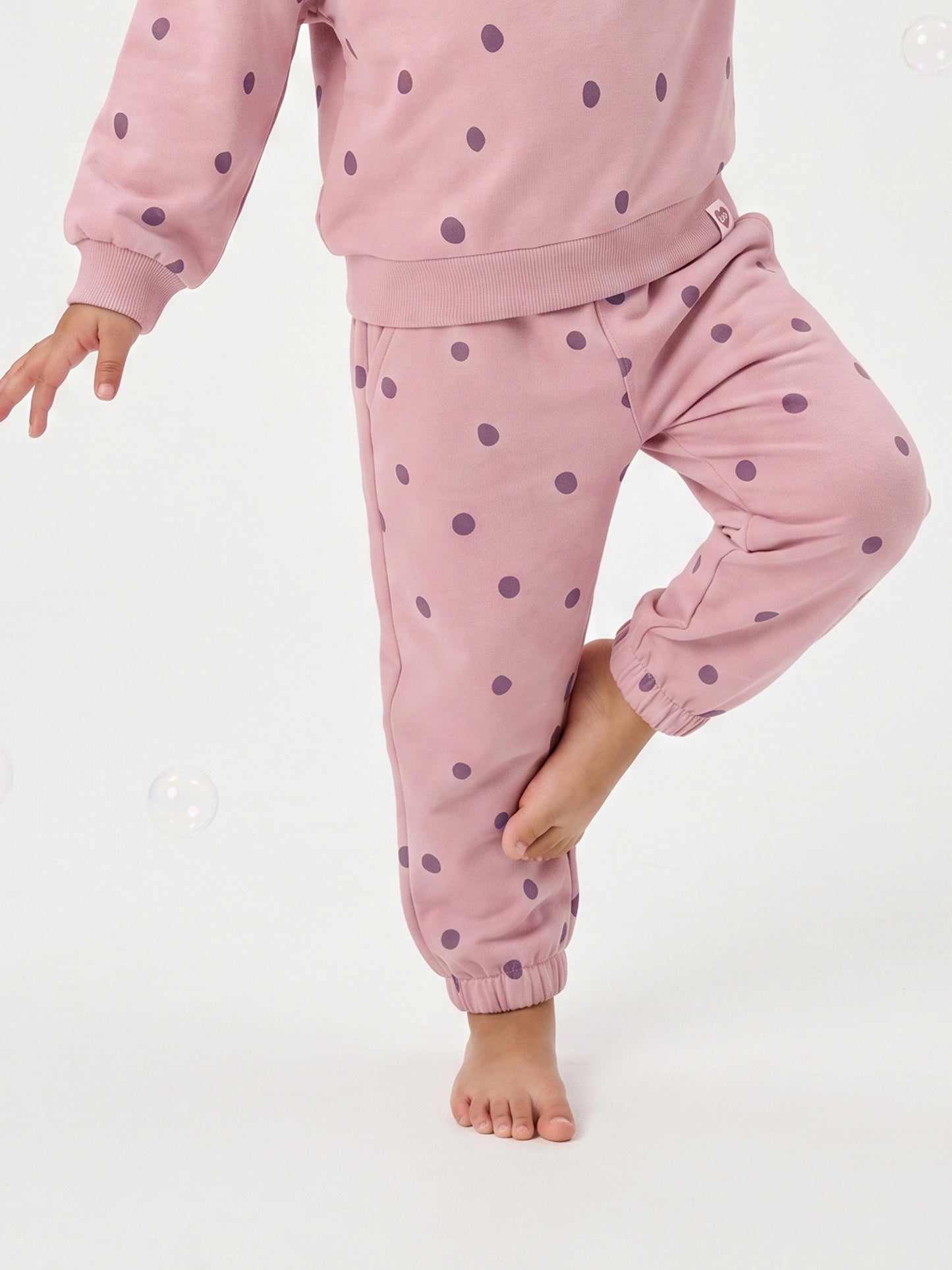 Rose Dots | Melegítőnadrág lányoknak - laza szabás