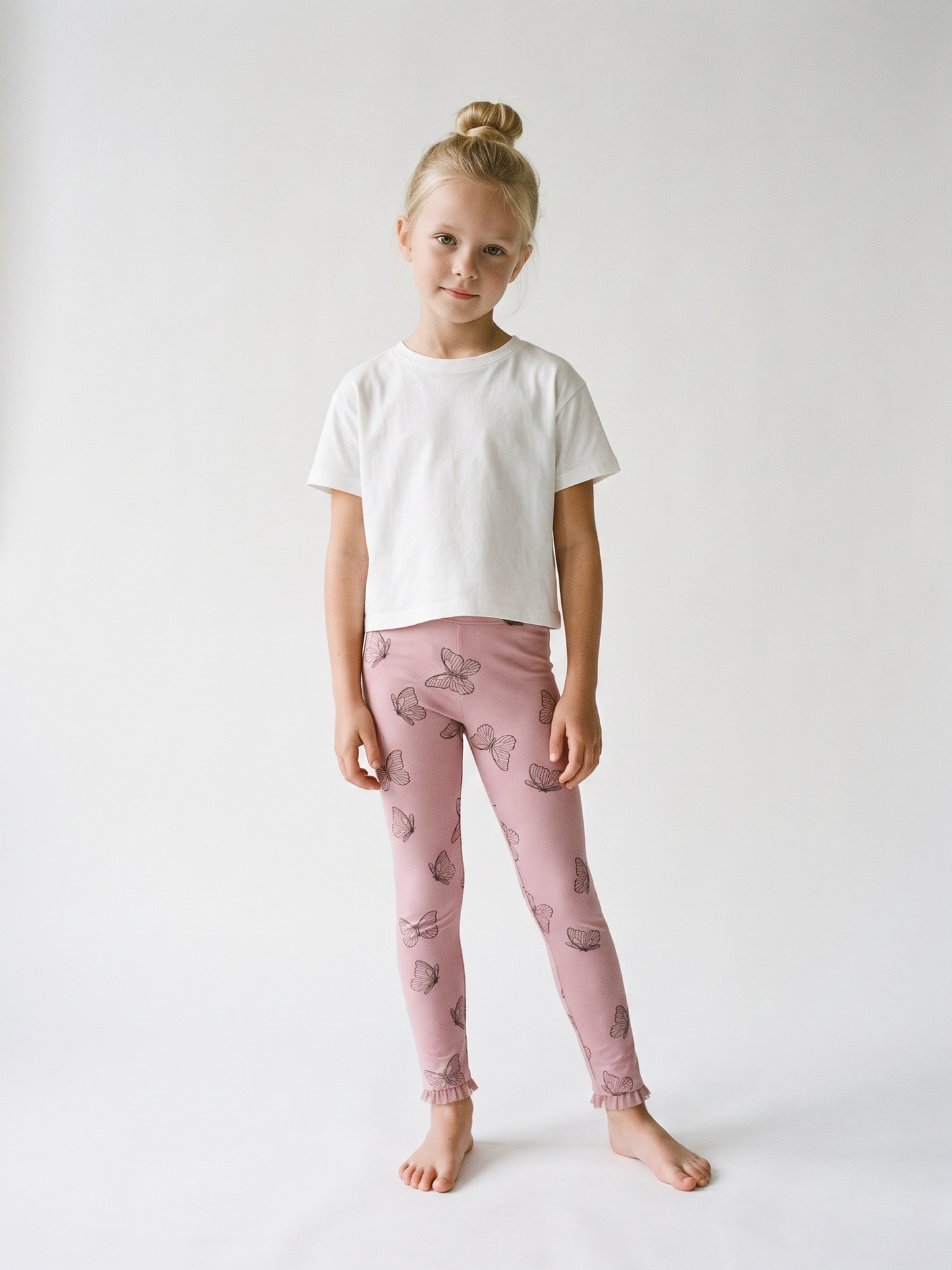 Rose Butterflies | Lány leggings