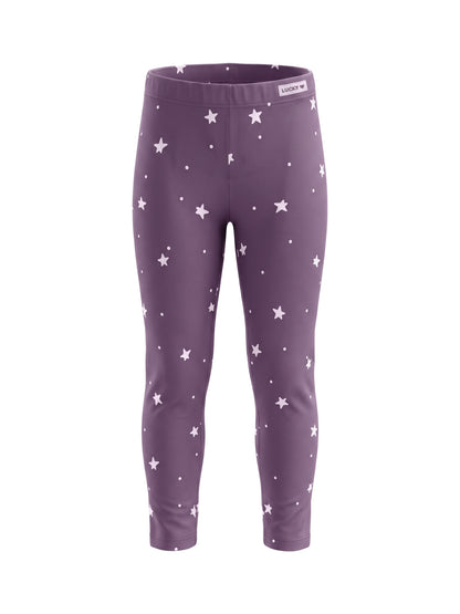 Plum Stars | Bélelt lány leggings