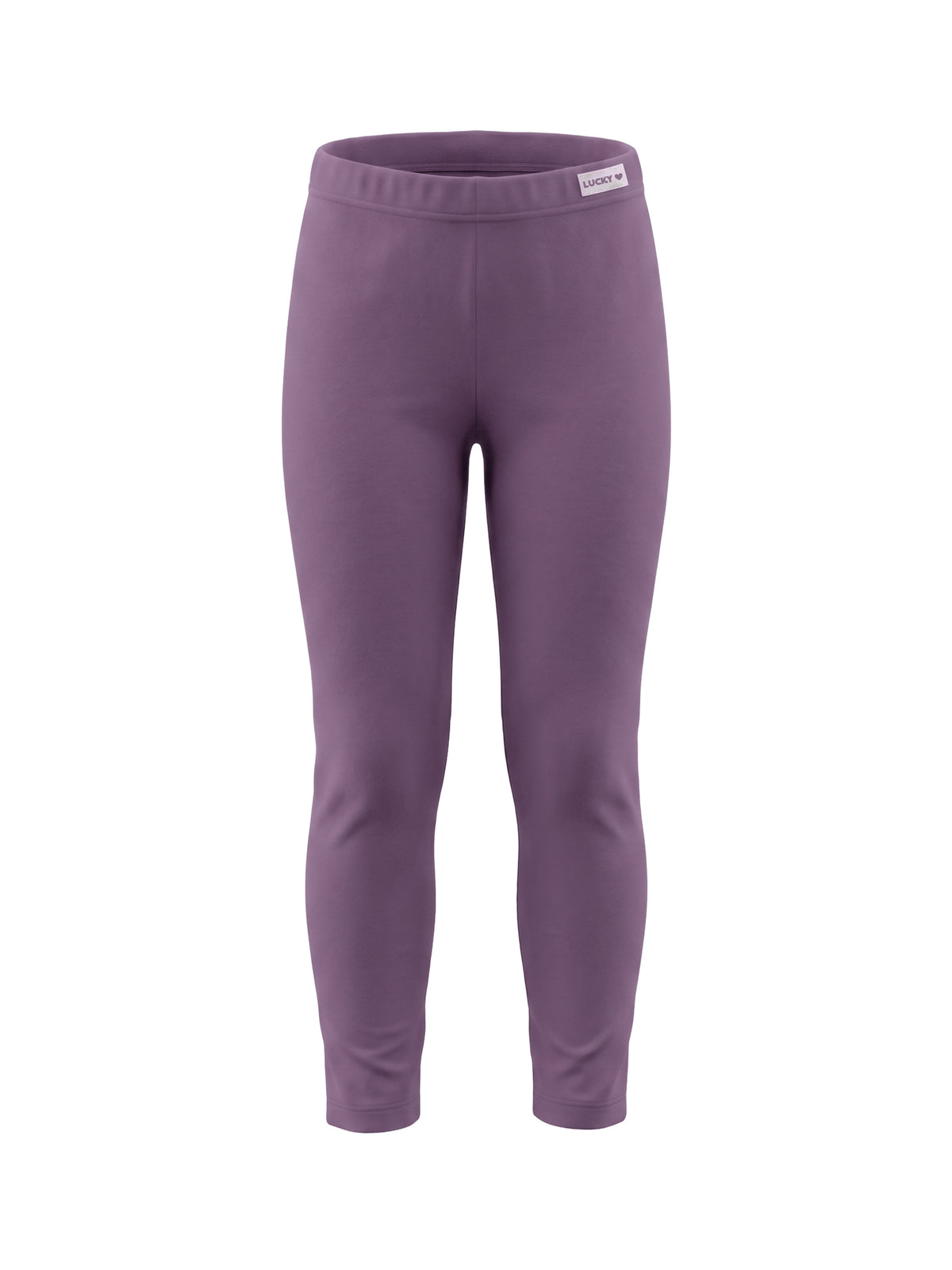 Plum Solid | Bélelt lány leggings