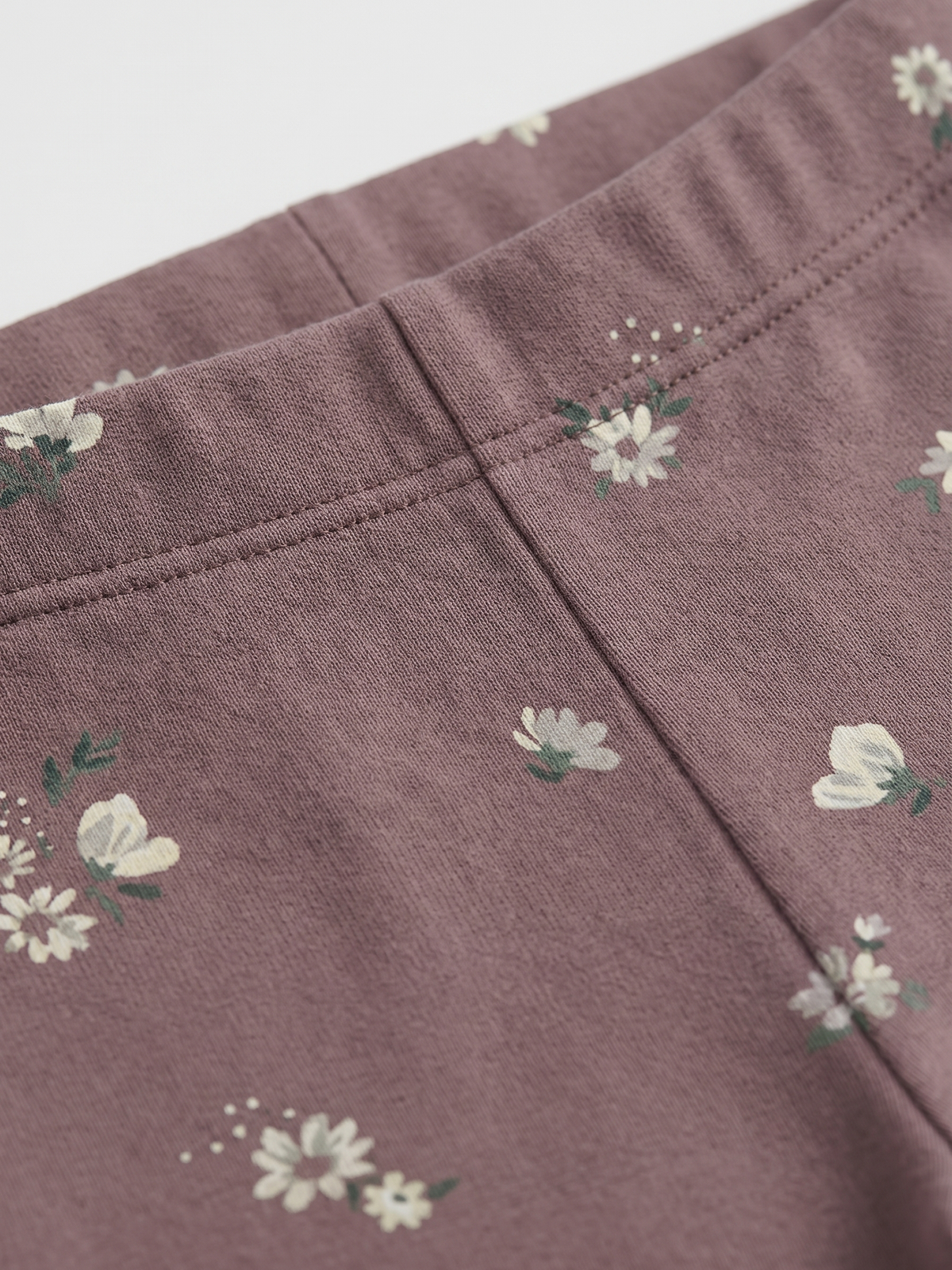 Mauve Bloom | Lány leggings - klasszikus szabás