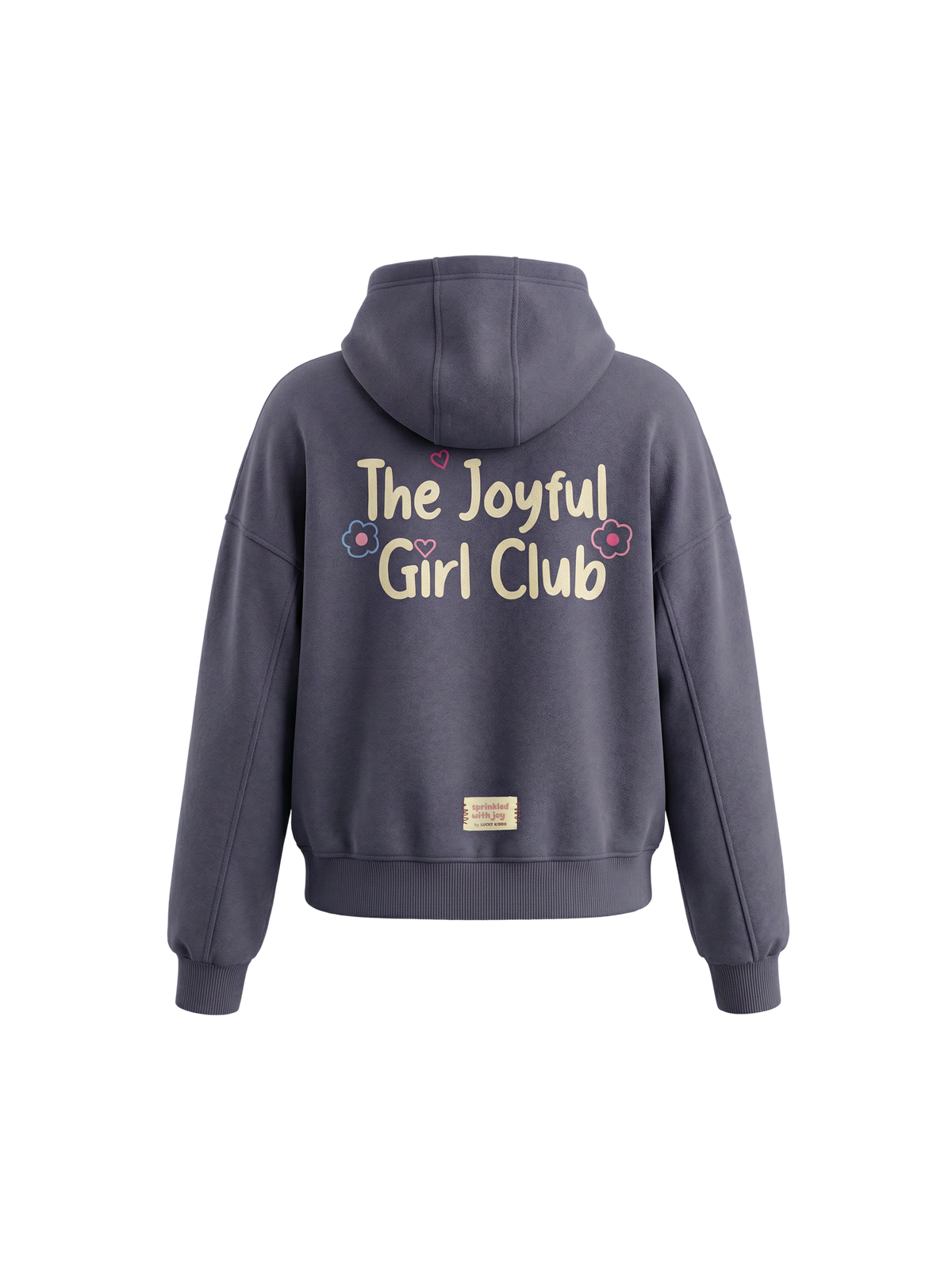 Heron Joyful Club | Bélelt kapucnis dzseki lányoknak - oversized szabás