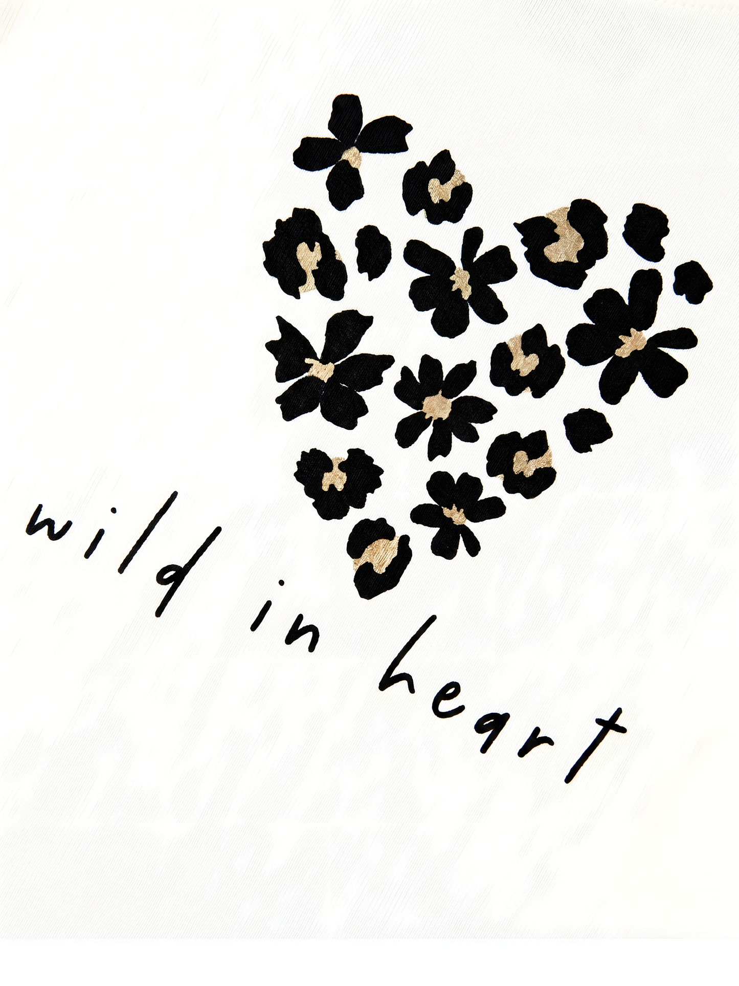 White Wild Heart | Tunika lányoknak - klasszikus szabás