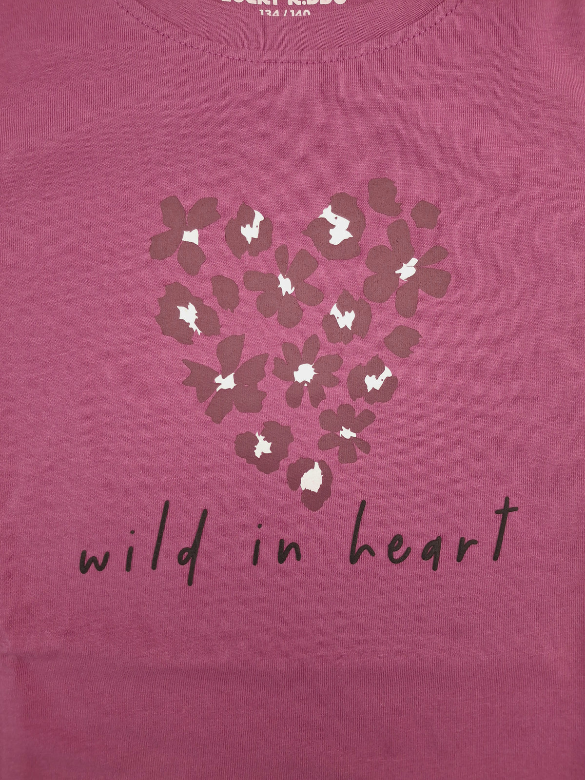 Raspberry Wild Heart | Póló lányoknak - klasszikus szabás