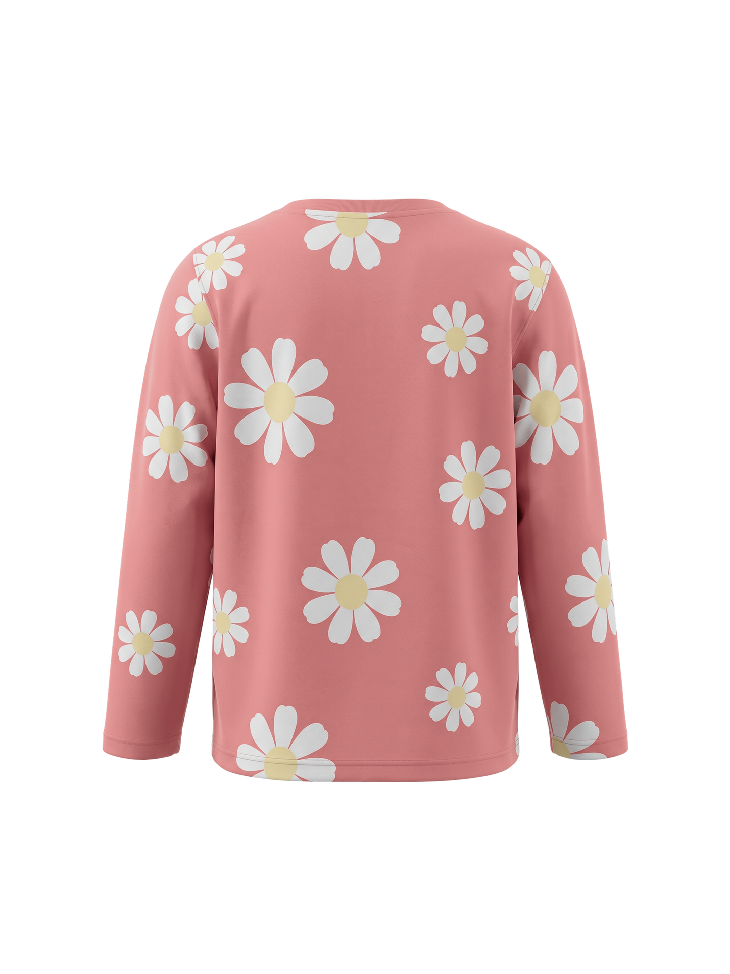Peach Daisy Field | Póló lányoknak - laza szabás