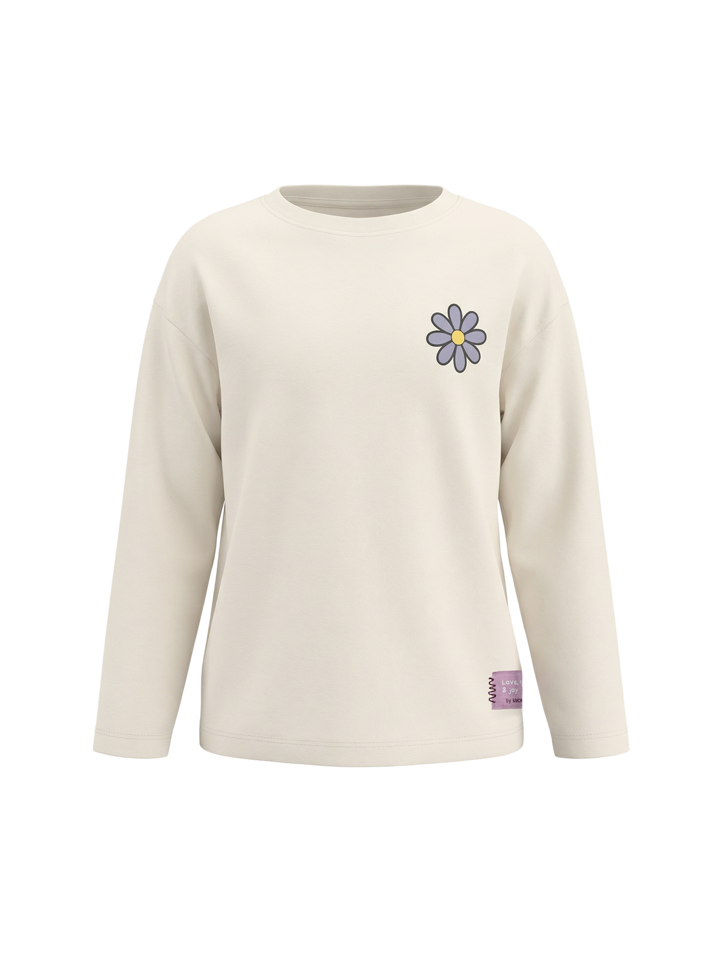 White Daisy | Póló lányoknak - laza szabás