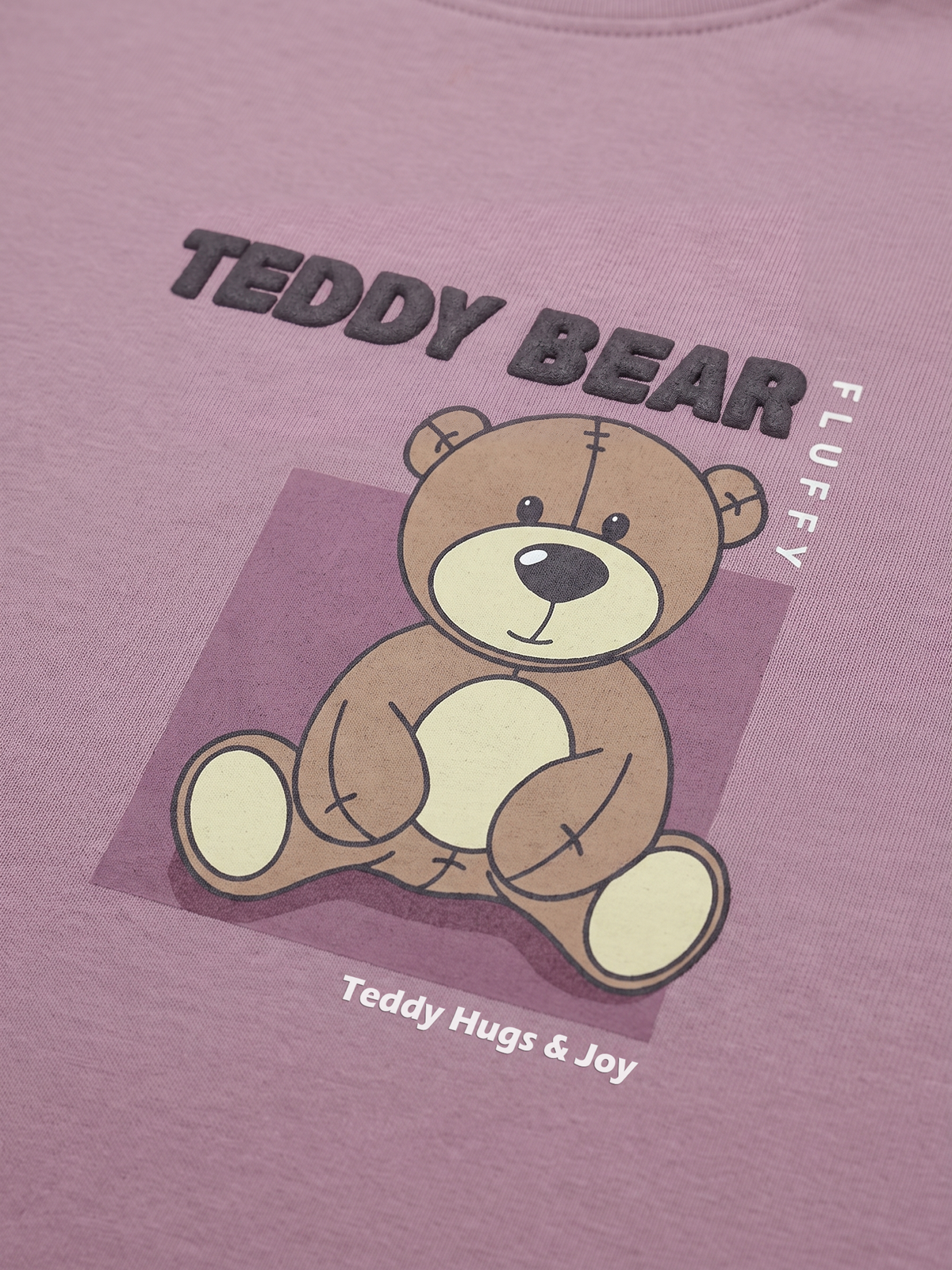 Lilac Teddy | Póló lányoknak - laza szabás