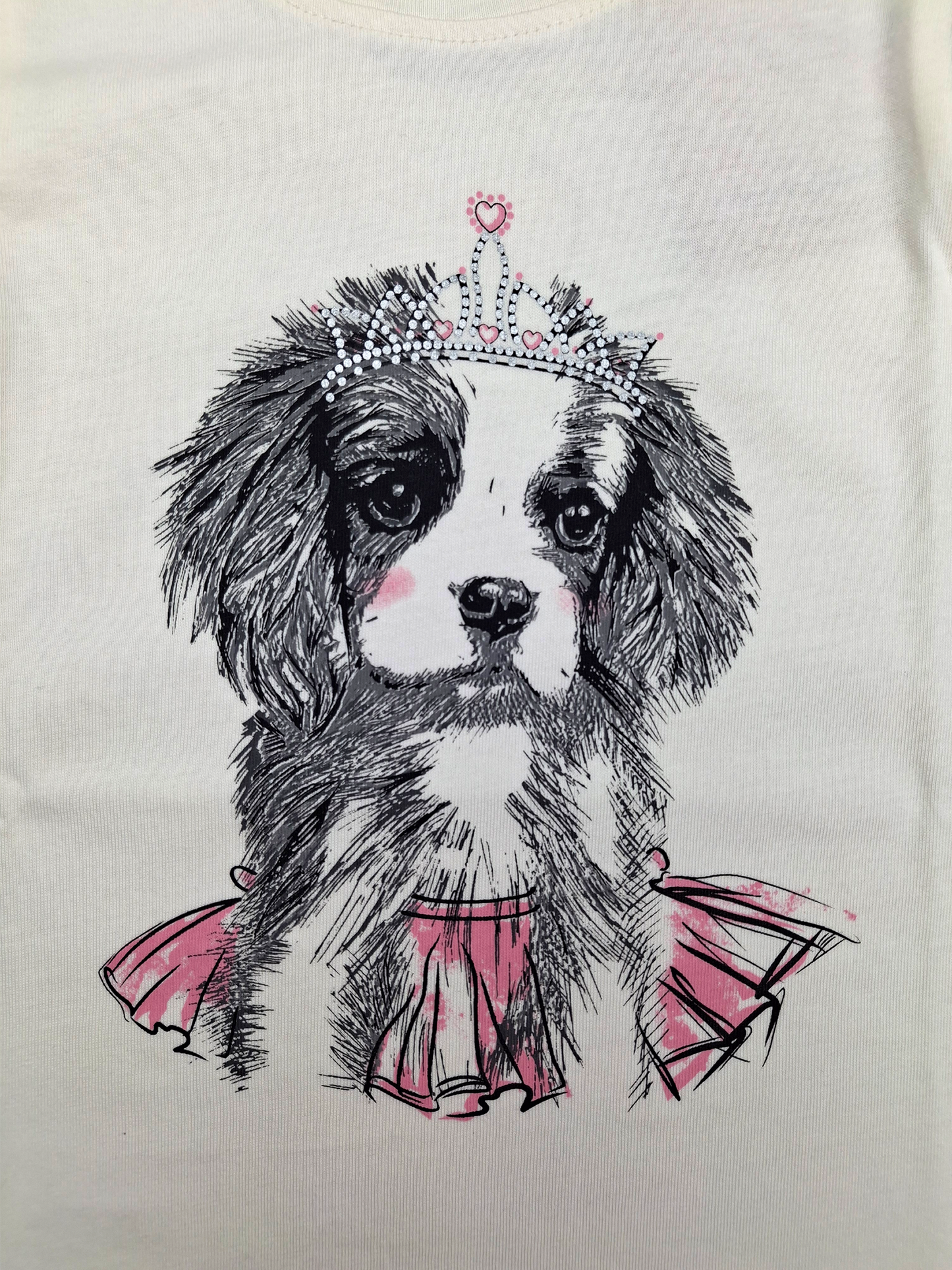 White Princess Dog | Tunika lányoknak - klasszikus szabás