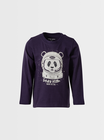 Space Panda | Hosszú ujjú póló fiúknak