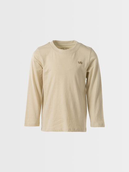 LK Beige | Hosszú ujjú póló fiúknak