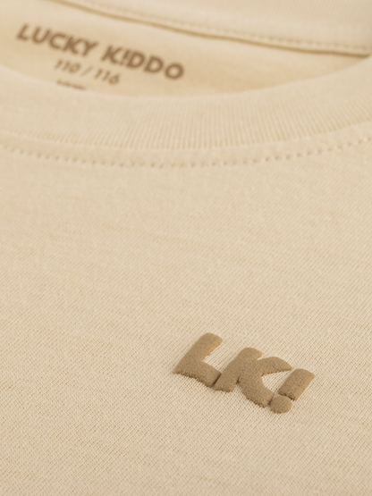LK Beige | Hosszú ujjú póló fiúknak
