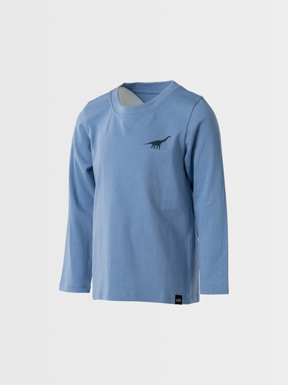 Dino Blue | Hosszú ujjú póló fiúknak