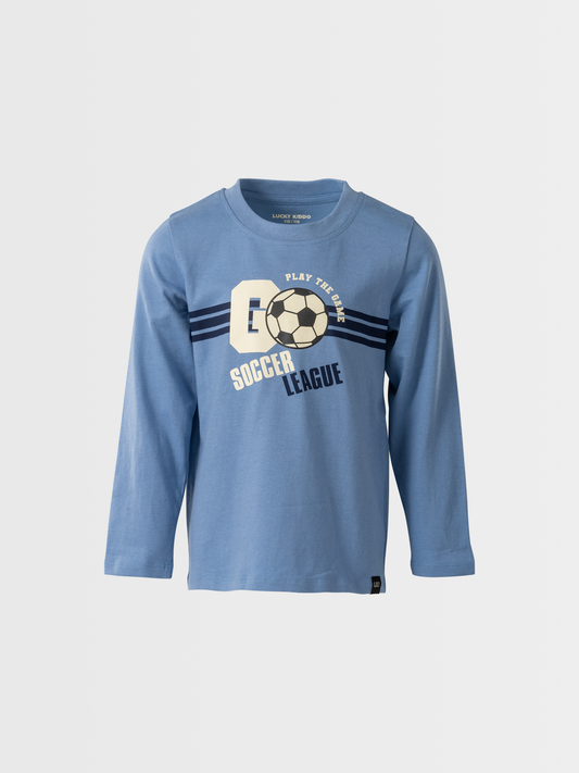 Soccer Shadow | Hosszú ujjú póló fiúknak