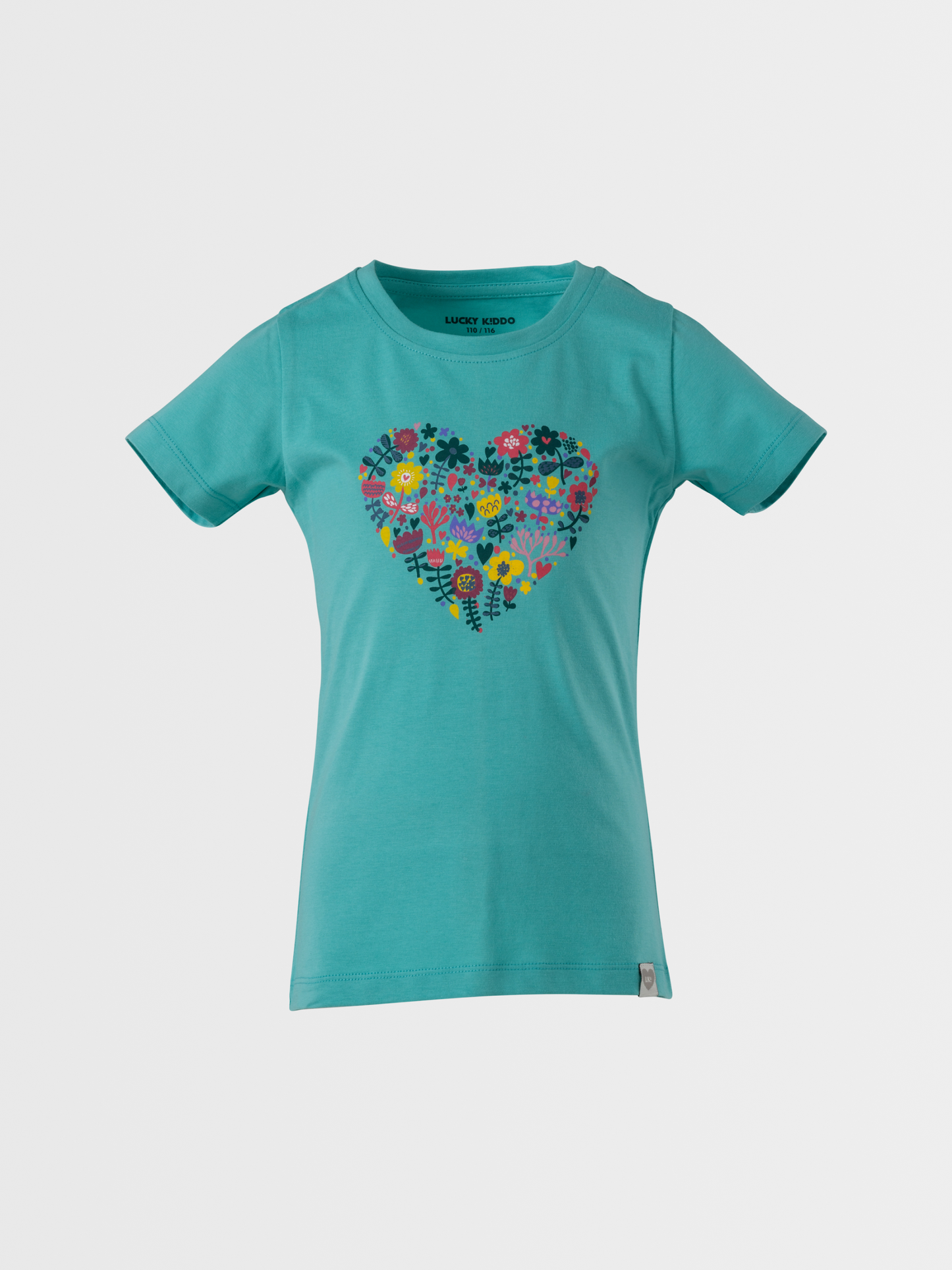 Blooming Heart | Rövid ujjú póló lányoknak
