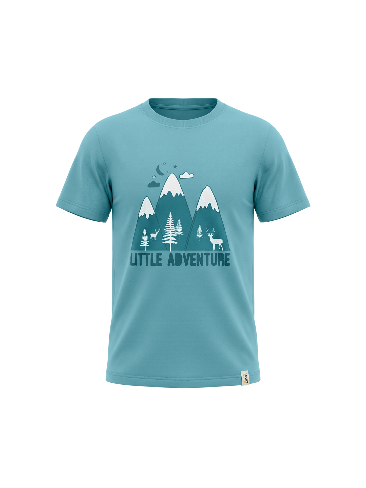 Aqua Little Adventure | Rövid ujjú póló fiúknak - klasszikus szabás