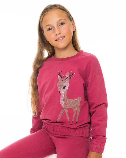Lány pulóver Bambi