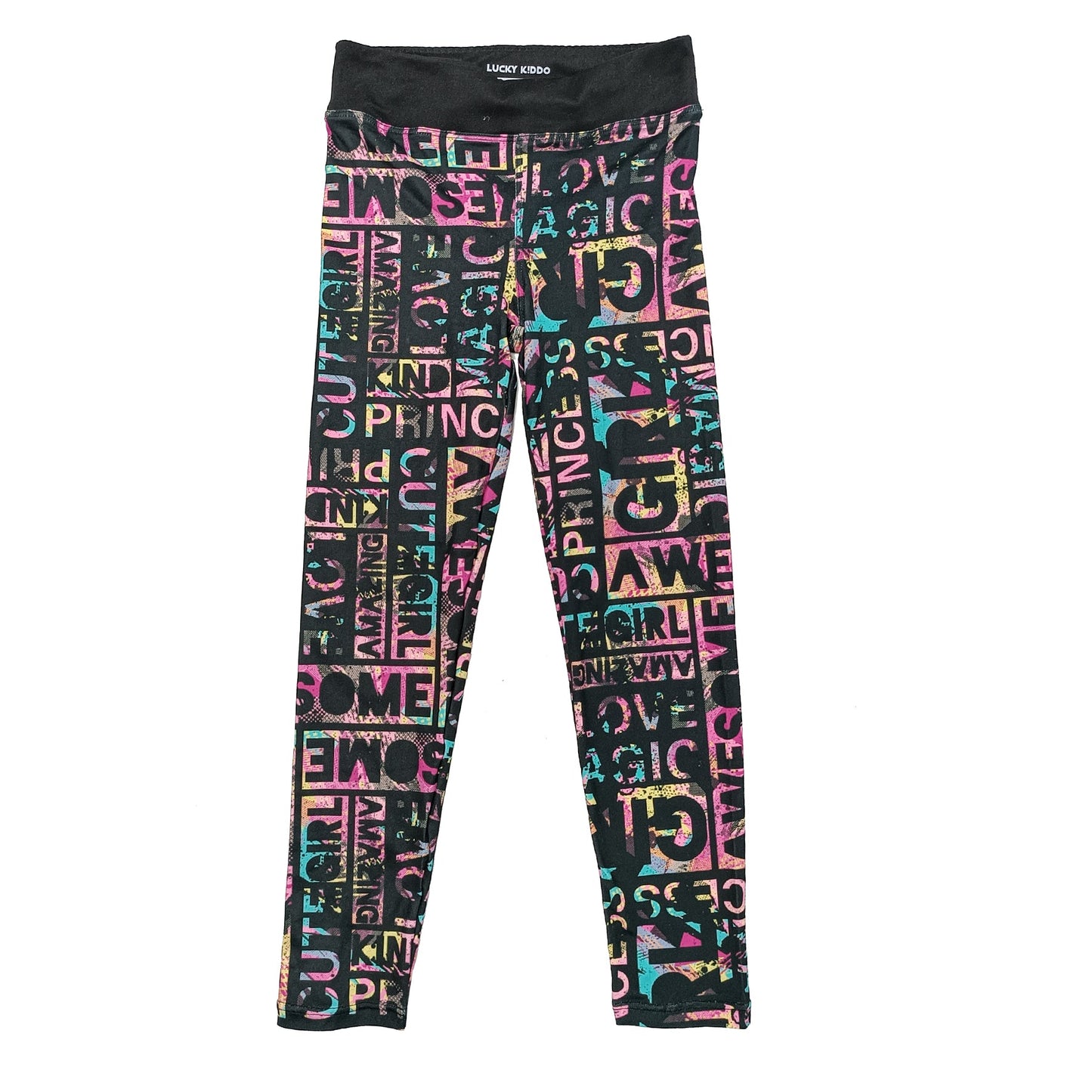 Lány leggings Awesome Black