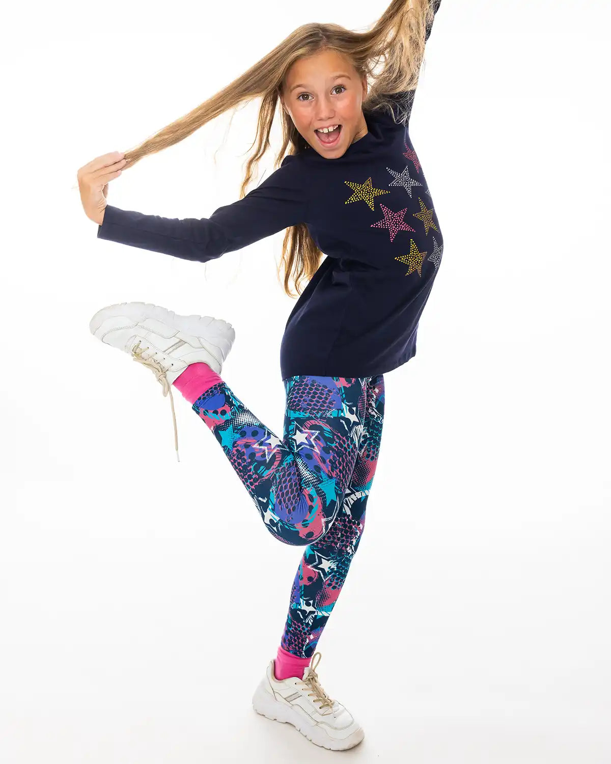 Lány Leggings Magic Space