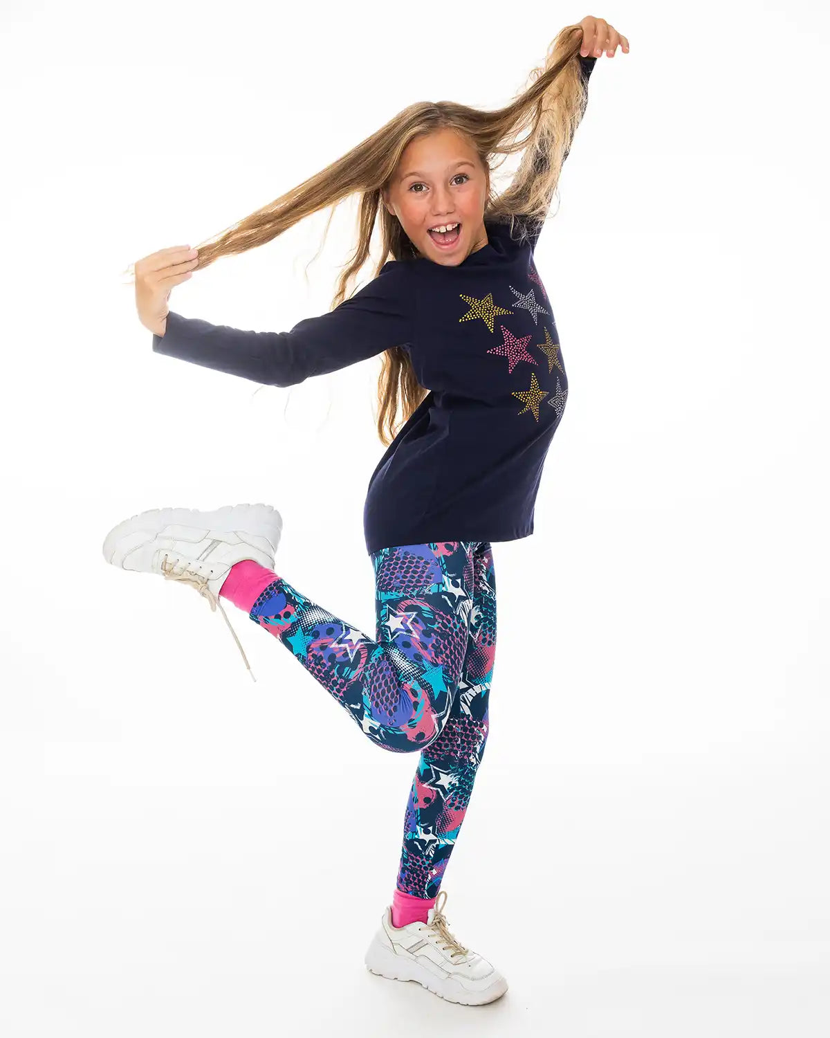 Lány Leggings Magic Space