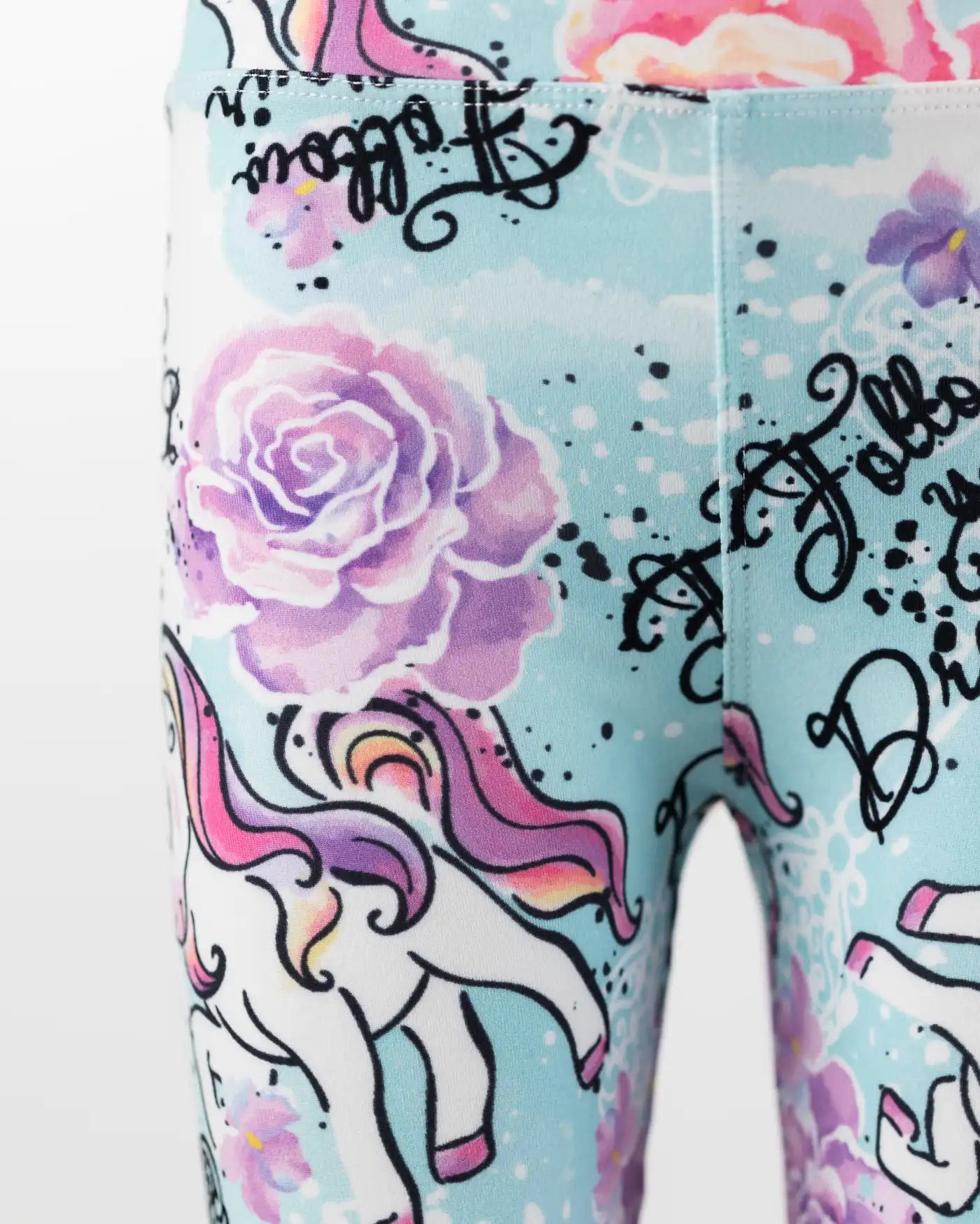 Lány Leggings Magic Unicorns