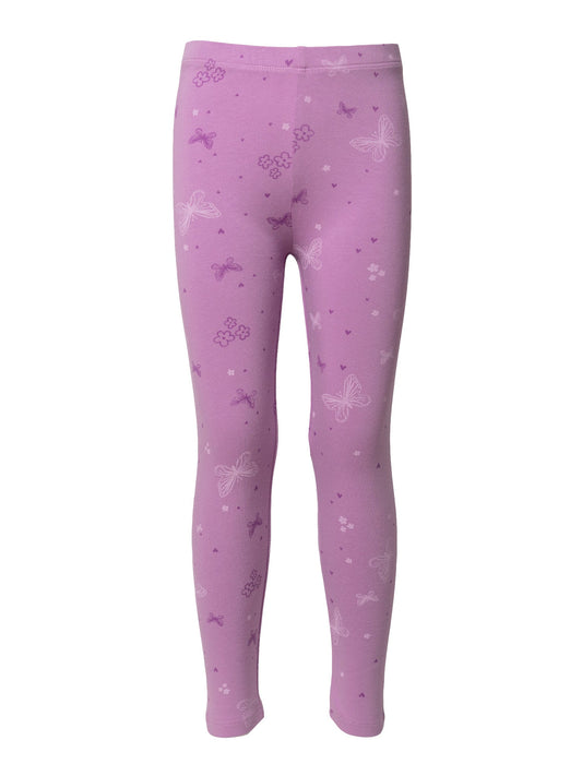 Lány Leggings Violet Butterfly