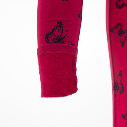 Lány téli leggings Butterfly Garden