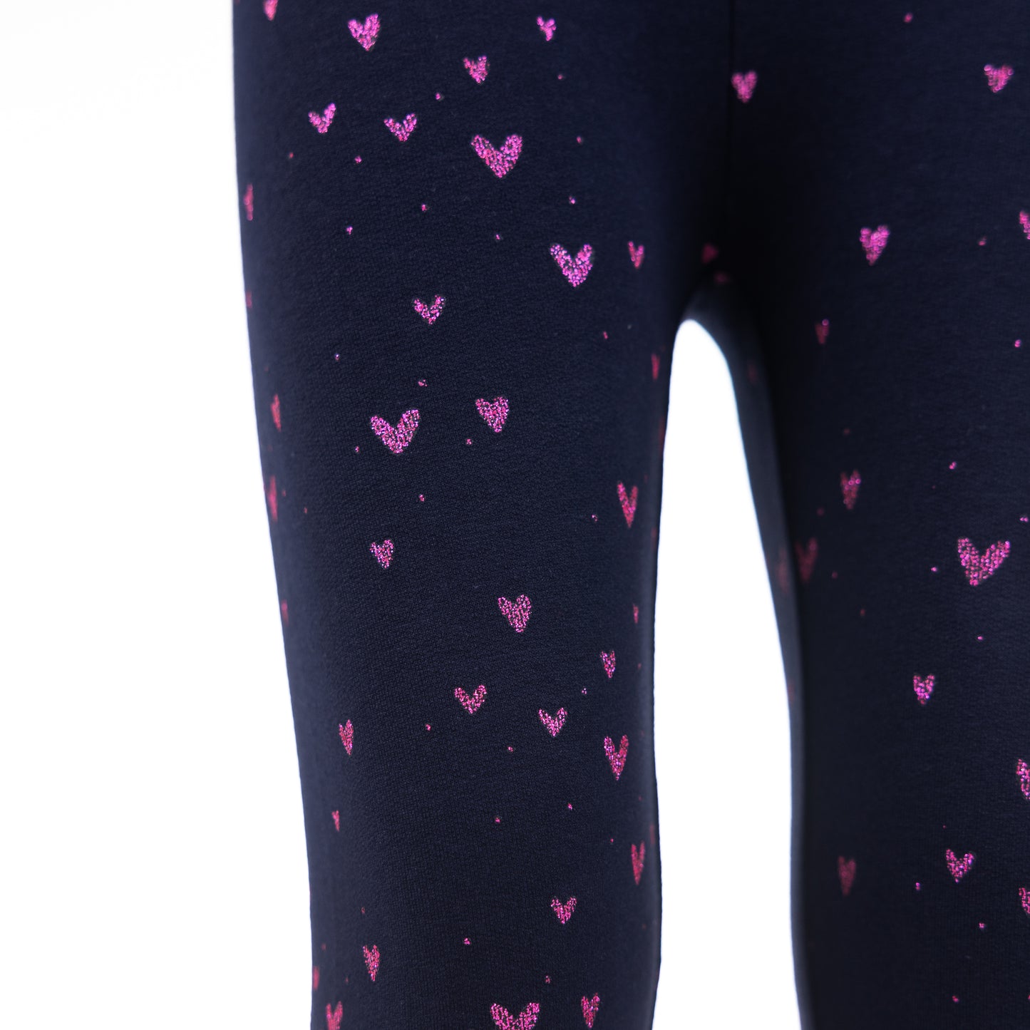 Lány téli leggings Heart Charm