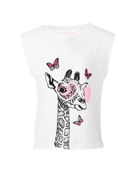 Lány póló White Giraffe