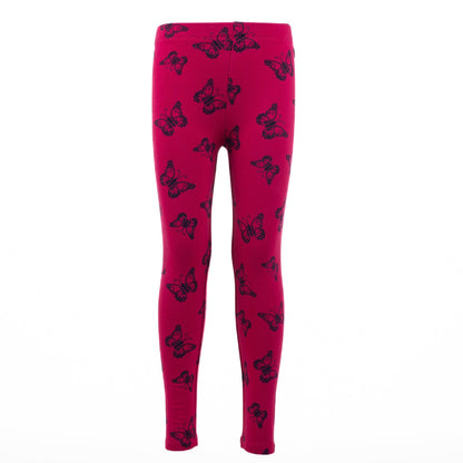 Lány téli leggings Butterfly Garden