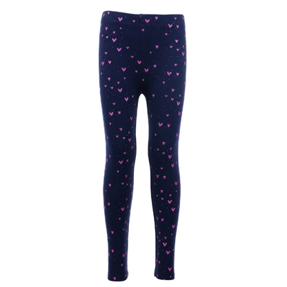 Lány téli leggings Heart Charm