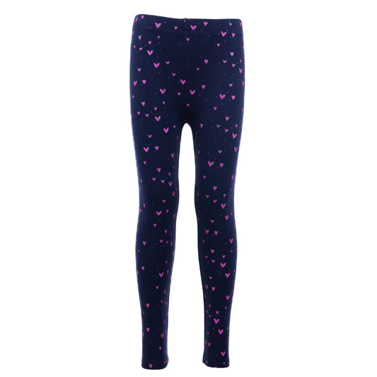 Lány téli leggings Heart Charm