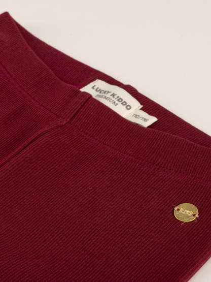 Berry Red | Leggings lányoknak