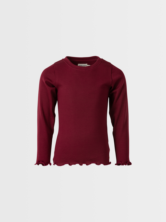 Berry Red | Hosszú ujjú póló lányoknak