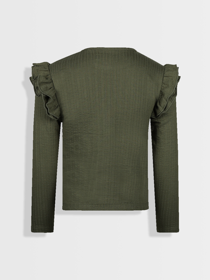 Forest Green | Hosszú ujjú póló lányoknak