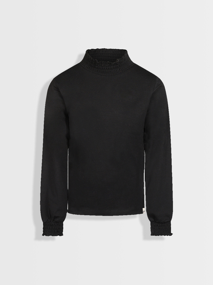 Elegant Black | Hosszú ujjú póló lányoknak