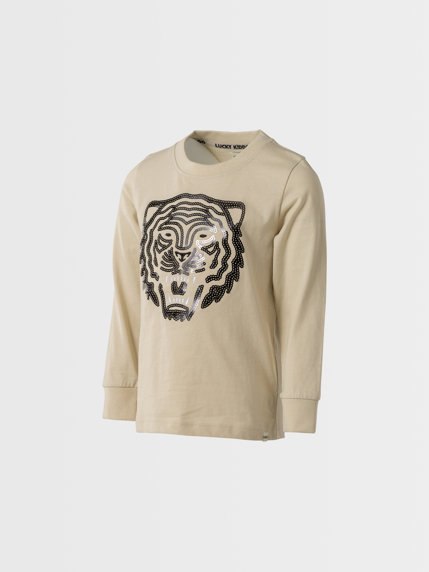 Tiger Beige | Hosszú ujjú póló fiúknak