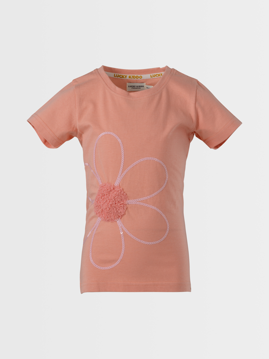 Flower Sparkle | Rövid ujjú póló lányoknak