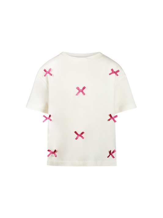 Bow Delight | Rövid ujjú póló lányoknak