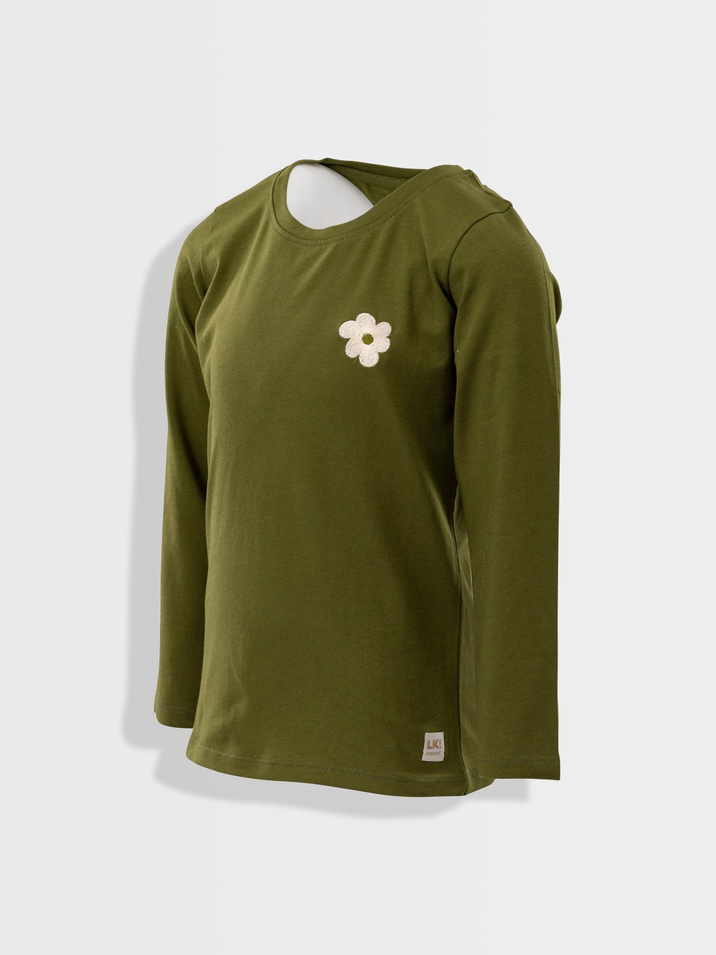 Lány hosszú ujjú póló Dark Green